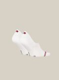 White Unisex Invisible footie socks 2 pack  Unisex