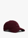 Red Hilfiger Flag Corduroy Baseball Cap  Men