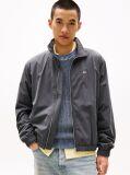Black Essential Flag Patch Jacket  Men