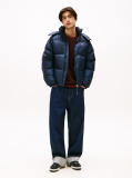 Blue Water Repellent Ripstop Alaska Puffer Jacket  Men