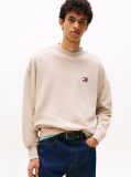 Beige Classic '90s Tonal Back Logo Sweatshirt  Men