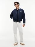 Blue Tommy Flag Regular Fit Tipped Polo Shirt  Men
