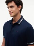 Blue Tommy Flag Regular Fit Tipped Polo Shirt  Men