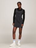 Black Bustier Fitted Denim Mini Dress  Women