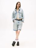 Denim Mia Relaxed Denim Bermuda Shorts  Women