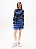Multi Pleated Chiffon Mini Skirt  Women