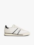 Μπεζ Ρετρό Δερμάτινα Sneakers  Άνδρες