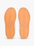 Beige Leather Archive Court Trainers  Women