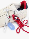 Μπεζ Δερμάτινα Sneakers Με Μπρελόκ  Γυναίκες
