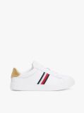 Άσπρο Essential Δερμάτινα Sneakers  Γυναίκες