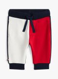 Blue Colorblock Sweatpants  Newborn