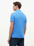 Blue 1985 Organic Cotton Slim Fit Polo  Men