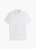 White Moisture Wicking Pique Regular Polo Shirt  Men