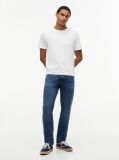 White Interlock Knit T-Shirt  Men