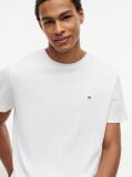 White Interlock Knit T-Shirt  Men
