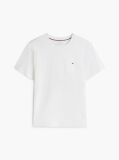 White Interlock Knit T-Shirt  Men