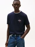 Blue Logo Crew Neck T-Shirt  Men