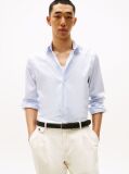 Blue Smart Casual Regular Fit Stripe Shirt  Men