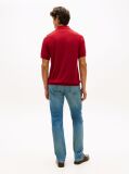 Red Smart Casual Regular Fit Polo Shirt  Men