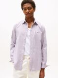 Multi Flex Poplin Small Tartan Shirt  Men