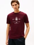Κόκκινο Varsity Interlock T-Shirt Με Σχέδιο  Άνδρες