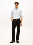 Black Harlem Tapered Pleated Twill Trousers  Men