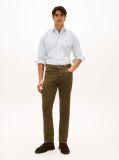 Green Denton Washed Straight Jeans  Men