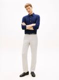Grey Denton Straight Leg Semi-Elasticated Chinos  Men