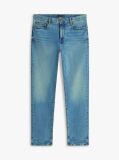 Blue Denton Faded Slim Straight Leg Jeans  Men
