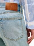 Blue Dover Whiskered Regular Straight Leg Jeans  Men