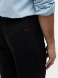Black Denton Belted Twill Slim Bermuda Shorts  Men