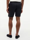 Blue Denton Print Slim 9.5" Inseam Chino Bermuda Shorts  Men