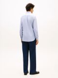 Blue Heritage Regular Fit Logo Embroidery Oxford Shirt  Men