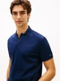 Blue Regular Fit Interlock Knit Polo Shirt  Men