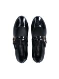 Black Double Straps Ballerinas  Girls