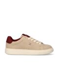 Multi Contrast Heel Lace Up Sneakers  Girls