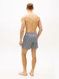 Multi Print Mid Length Swim Trunks  Men