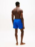 Blue Original Logo Mid Length Swim Shorts  Men