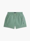 Πράσινο Ριγέ Μαγιό Μεσαίου Μήκους  Άνδρες