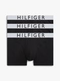 Multi 3-Pack Microfibre Logo Waistband Trunks  Men