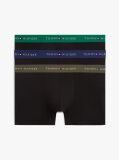 Multi 3-Pack Signature Repeat Logo Waistband Trunks  Men