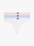 Multi 3-Pack Heritage Flag Logo Thongs  Women