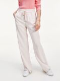 Pink Jacquard Drawstring Trousers  Women