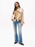 Blue Faded Mid Rise Bootcut Jeans  Women