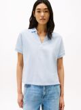 Blue Relaxed Polo Shirt  Women