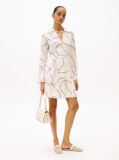 Multi All-Over Print Mini Wrap Dress  Women