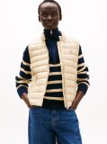 Beige Ultra Light Down Mock Neck Gilet  Women