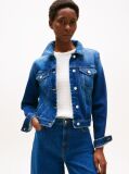 Blue Slim Denim Jacket  Women