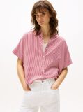 Multi Flag Short Sleeve Shirt  Women