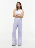 Multi Broderie Anglaise Loose Trousers  Women